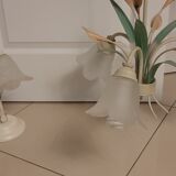 Lustre et lampe de table