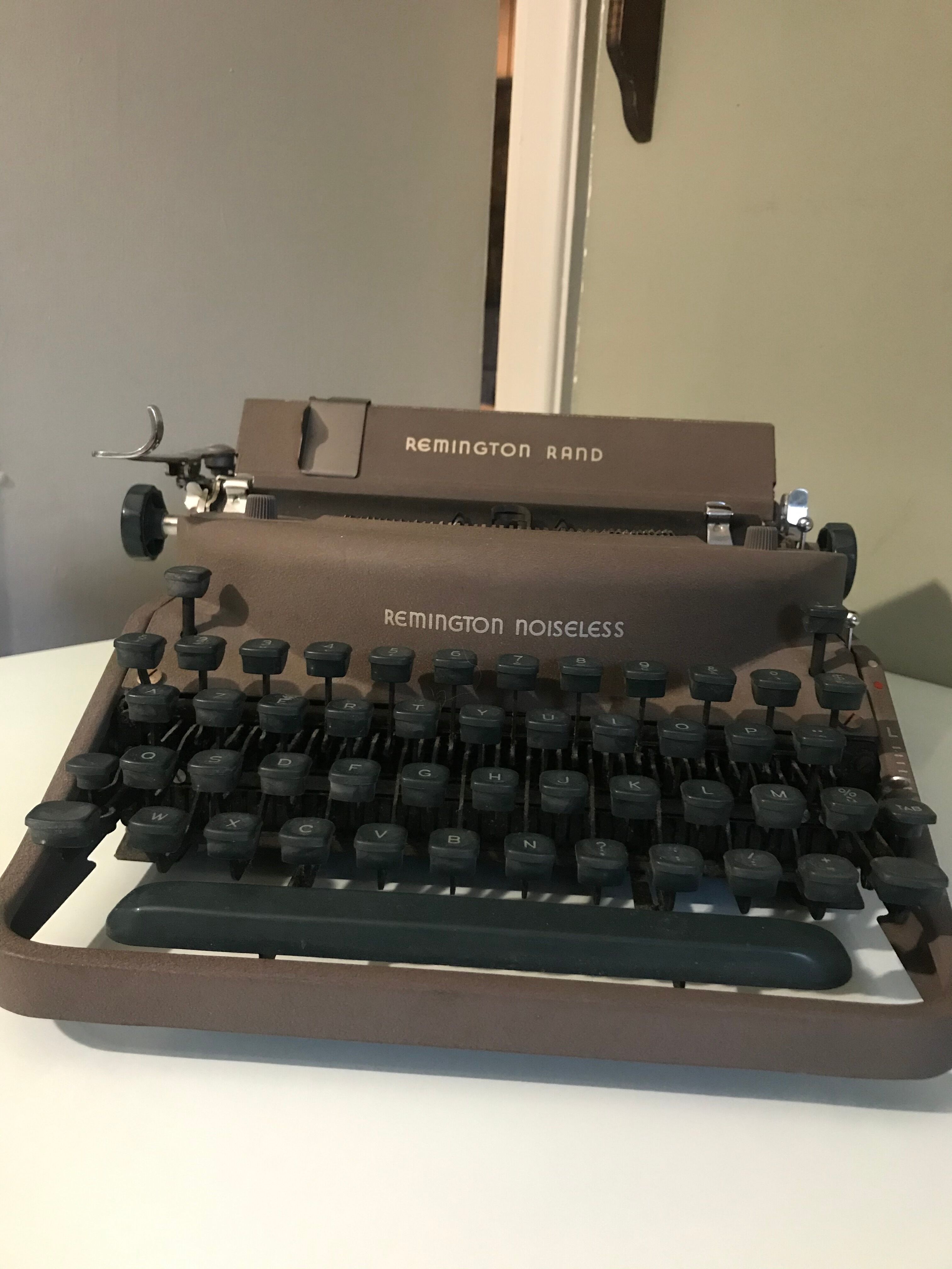 Remington portable typewriter