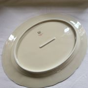 Limoges Bernardaud large oval plate in porcelain
