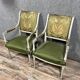 Paire de fauteuils style Louis XVI en bois laqué circa 1850 (B)