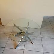Round coffee table 80s/90s
