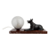 Art Deco Sculptural Night Light – German Shepherd, circa 1930