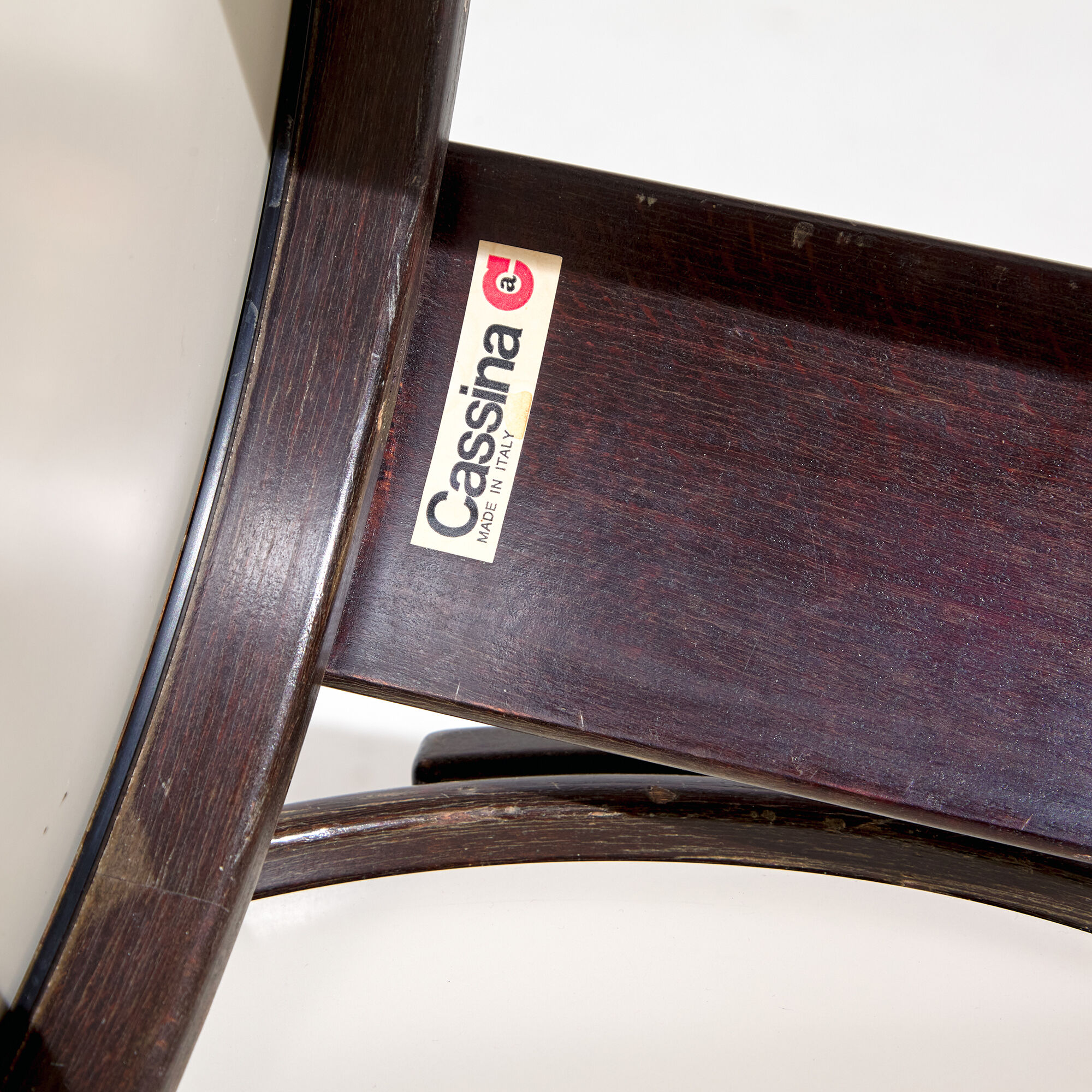 Set of four ‘model 780’ beechwood nesting tables from the 1960s, designed by gianfranco frattini for cassina