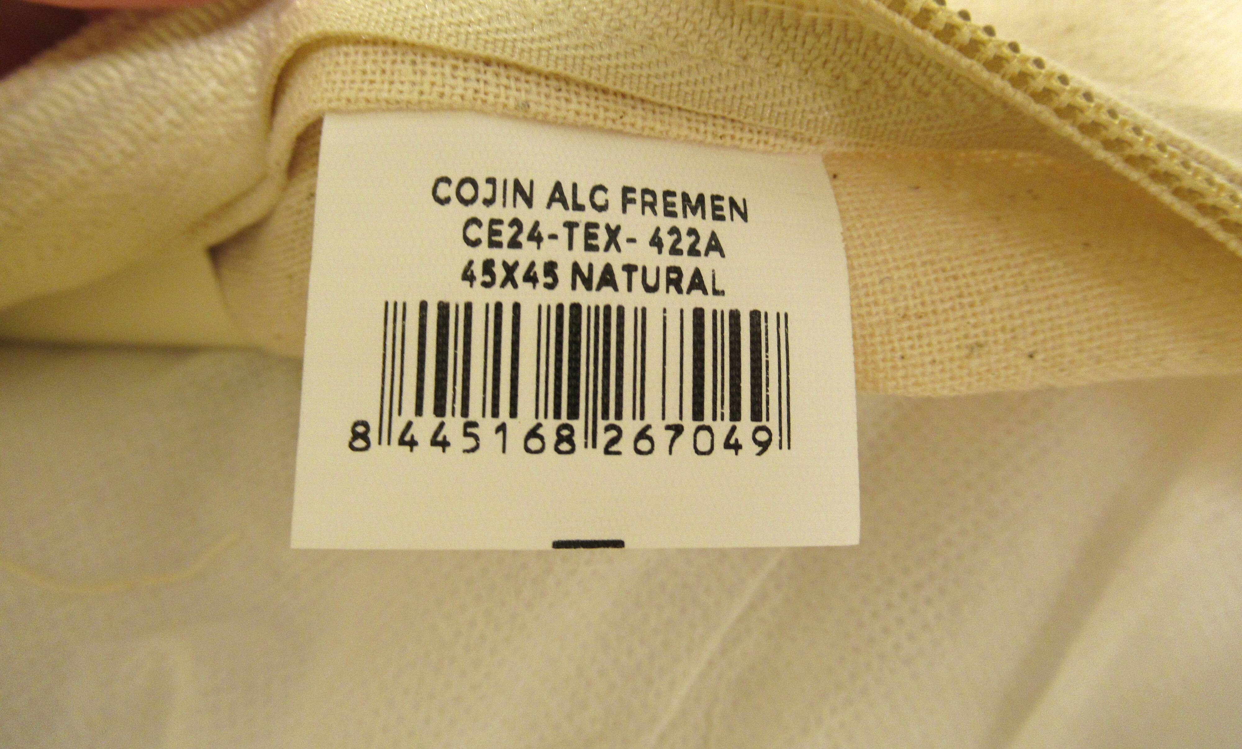 Tramas Ensemble de 3 coussins en coton NEUF