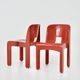 Model 4867 chairs by Joe Colombo for Kartell, 1970S, set of 2