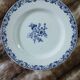 10 antique flat plates in ironstone