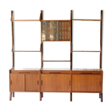 Wall unit, 3 Modules, System 'Libra' by Karl Edvard Korseth for Aandal Mobler, Norway 1960's