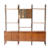 Wall unit, 3 Modules, System 'Libra' by Karl Edvard Korseth for Aandal Mobler, Norway 1960's