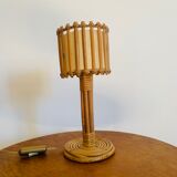 Small rattan lamp