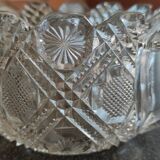 Bohemian crystal saucière
