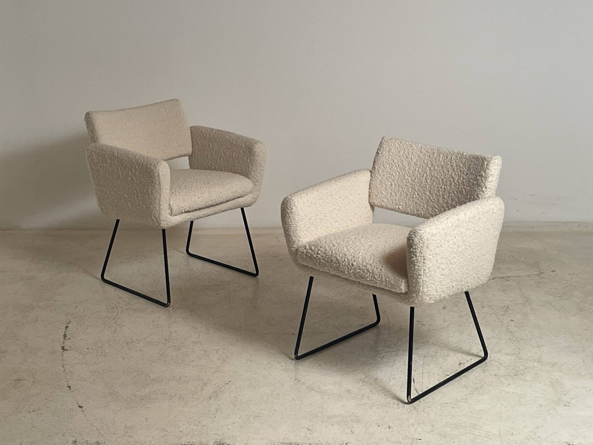 Paire de fauteuils 760 par J.A. Motte pour Steiner