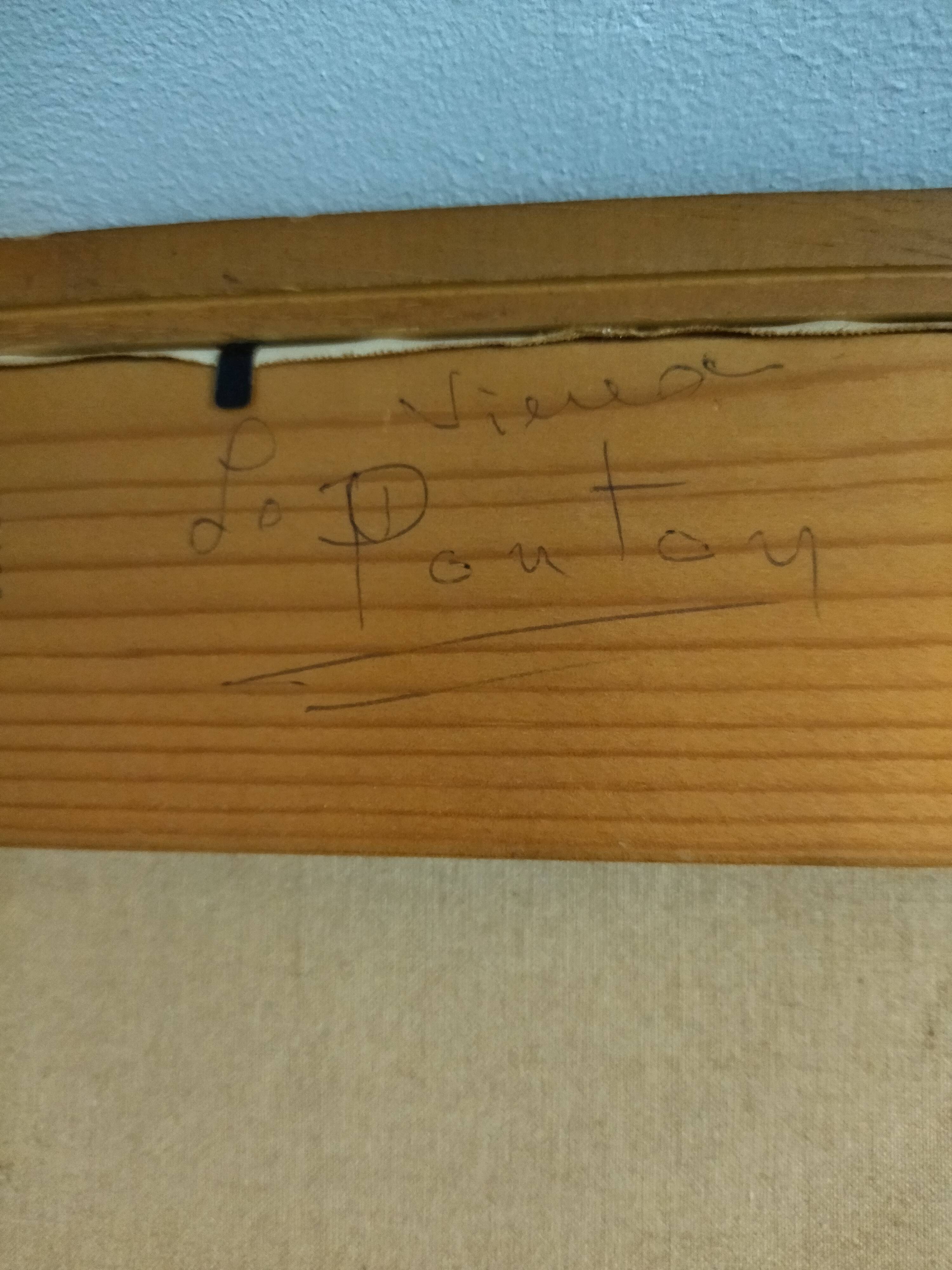 Painting the oil on canvas signed