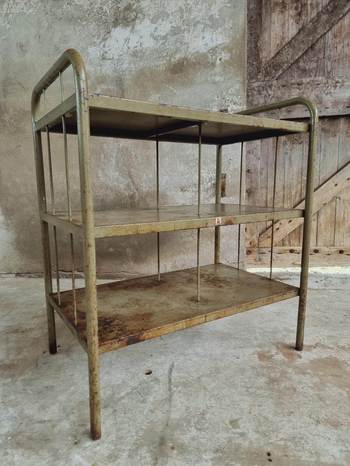Industrial sidetable shelving rack bathroom furniture