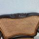 Ribbed leather office chair