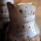 Set of 3 vintage bistro jugs in flame stoneware – Revol style