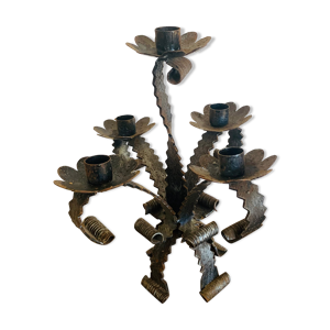 chandelier en fer forgé