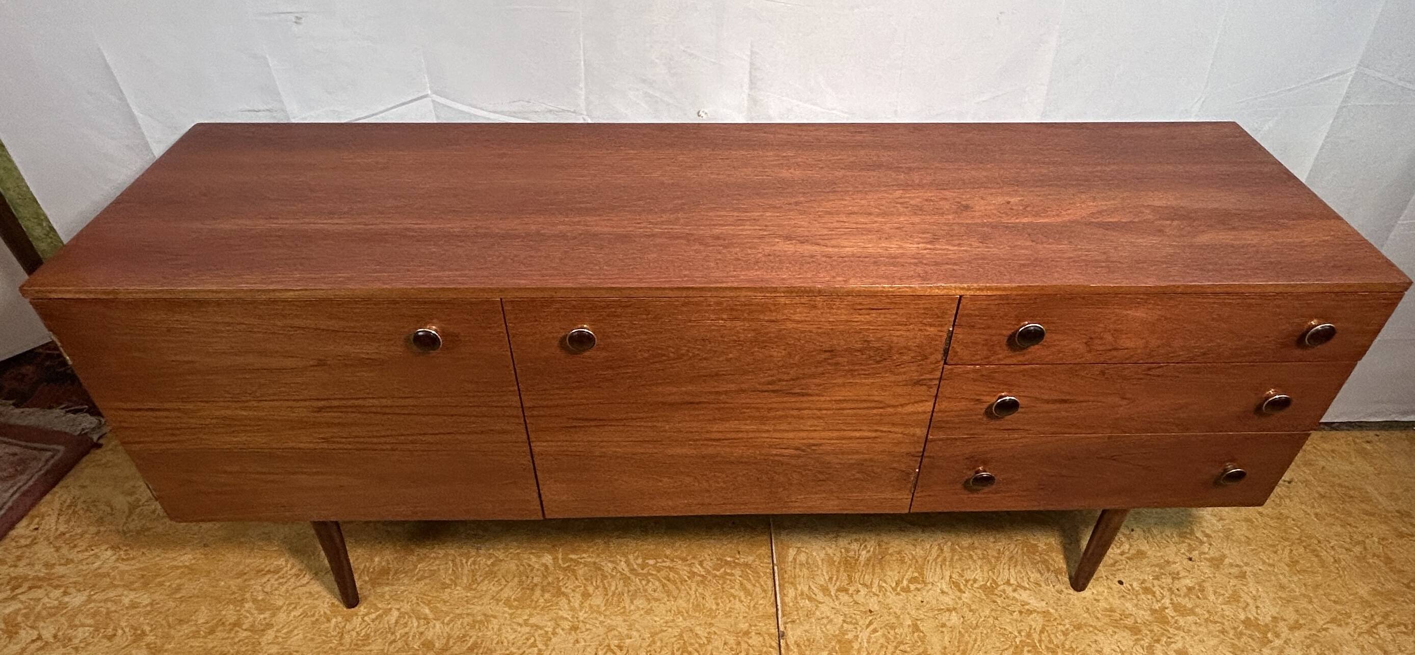 Mid century retro vintage teak sideboard by Wrighton 1960