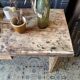 Console made of pine