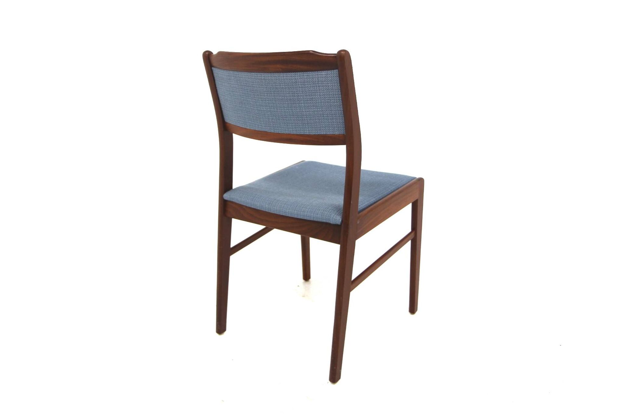 4 chaises scandinave en noyer, Suède, 1960