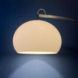 Vintage space age arc floor lamp in style of Guzzini