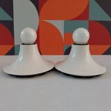 Paire d'appliques Teti Artemide Vico Magistretti