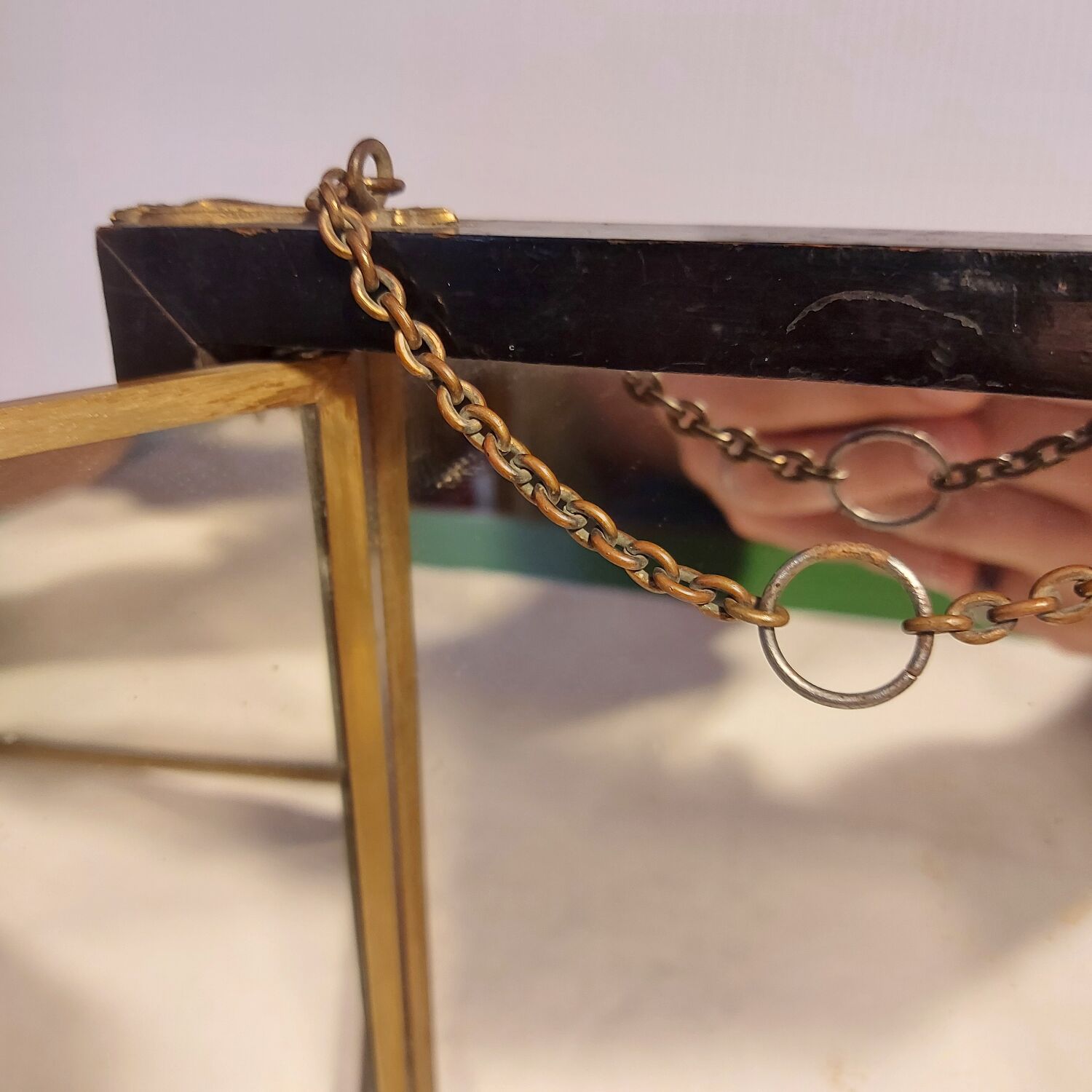 Napoleon III Asian triptych mirror