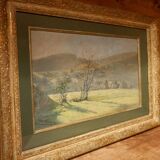 Albert Gianini (1876-1937) Signed and titled "Autumn Landscape"