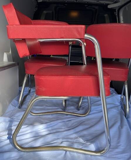 3 fauteuils de bureau