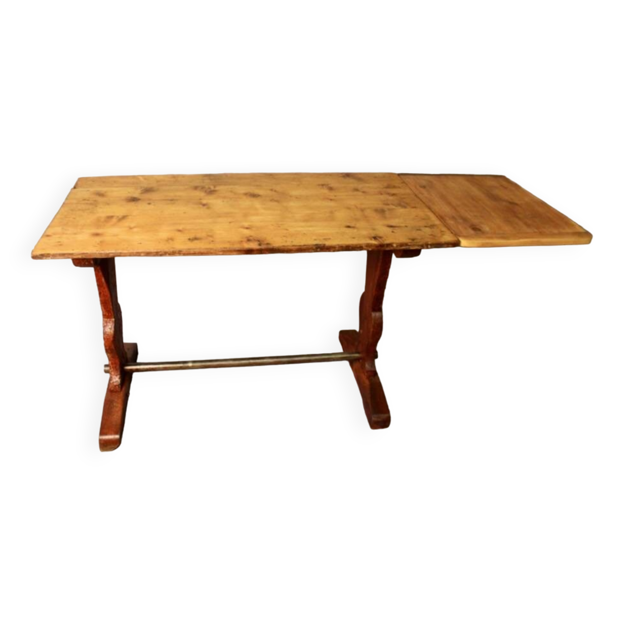 Table de bistrot avec une rallonge amovible