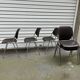 Lot de 6 chaises vintage par Helmut Starke, modèle Multi-Set