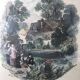 Set of 4 framed antique prints - 4 seasons