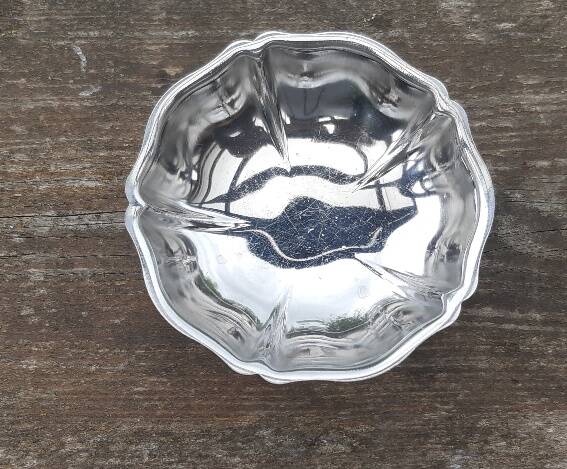 6 coupes à glace vintage Guy Degrenne en acier inoxydable