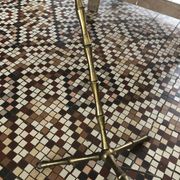 Vintage 1950s faux bamboo floor lamp