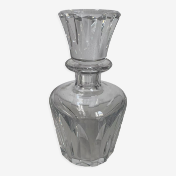 Vintage decanter 1960 crystal Baccarat, 17 x 9 cm