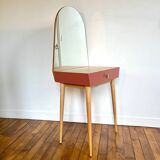 Coiffeuse version scandinave restaurée