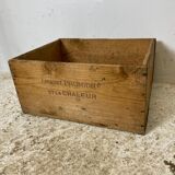 POPUP NOEL - WOODEN CRATE