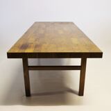 Table basse en bois de rose des années 1960
