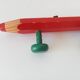 Vintage pencil wall-mounted coat rack