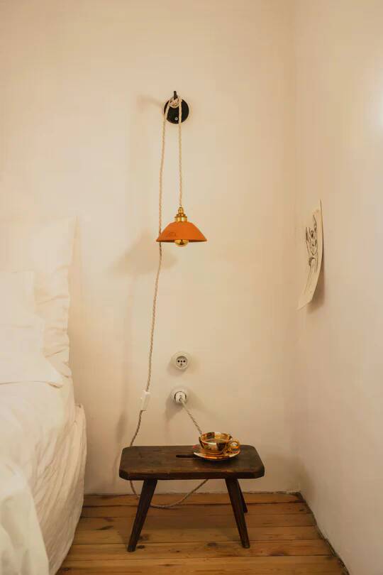 PITCHOUN - Red terracotta - Portable lamp