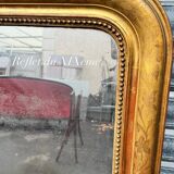 Large gold mirror Louis Philippe 19th century 121/105