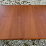 Extendable table set and six Scandinavian Teak Mc Intosh chairs