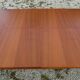 Extendable table set and six Scandinavian Teak Mc Intosh chairs