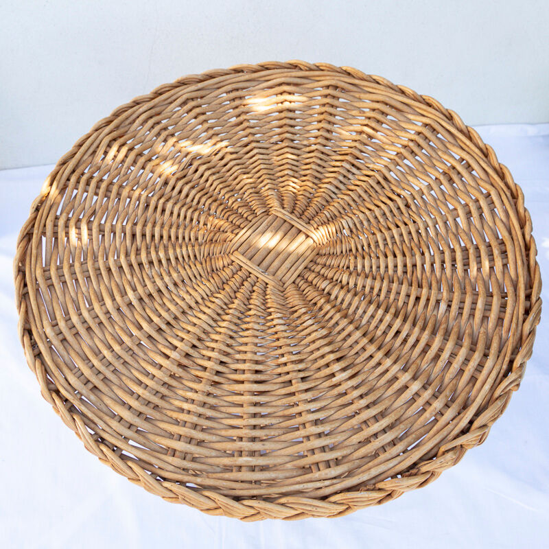 Ratin round coffee table