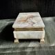 Onyx catchall box from the 1960s, vintage Italy.