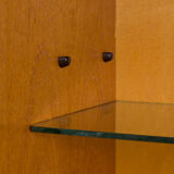Scandinavian oak wall unit by Sven Andersen, Norway 1970s