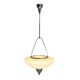 Zeiss Ikon pendant lamp, mirror lamp, 1930s