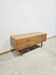 Vintage Mahogany-Coloured Sideboard with Brass Handles – 1990s