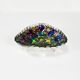 Crystal plate, LGW Leinauer Glassware, Germany 1970s