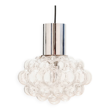 Grand plafonnier en verre bulle des années 60 - H. Tynell pour Limburg.