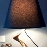 Brutalist Ram's Horn Living Room Lamp 1970